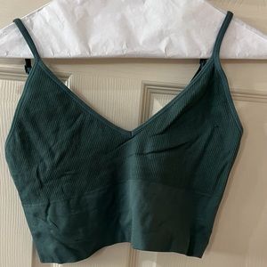 Woman’s green tank top size large